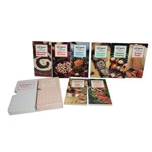Vtg 8 pc  BON APPETIT Kitchen Collection Homestyle Cooking Cookbooks lot‎ 1980's